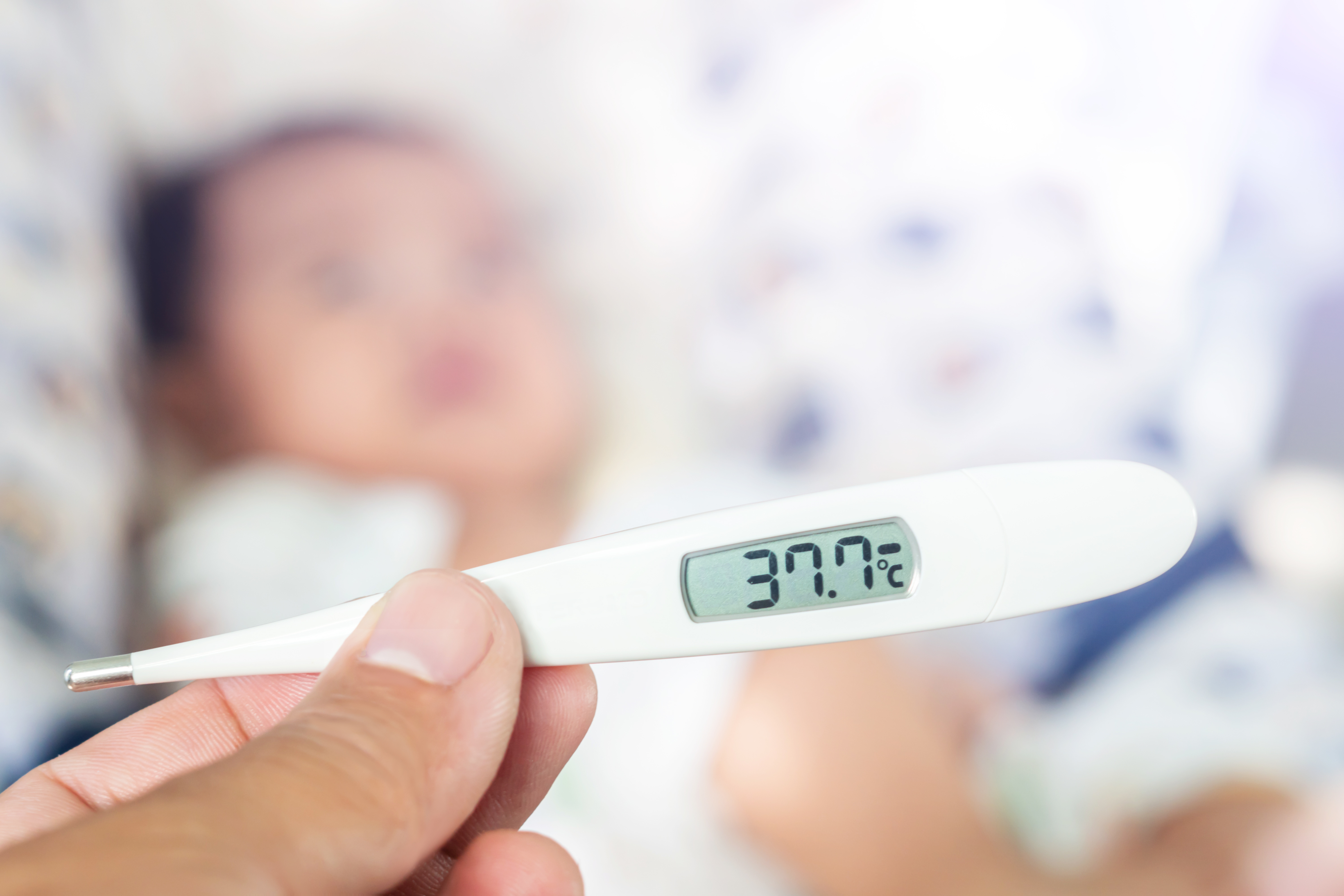 子どもの急な発熱