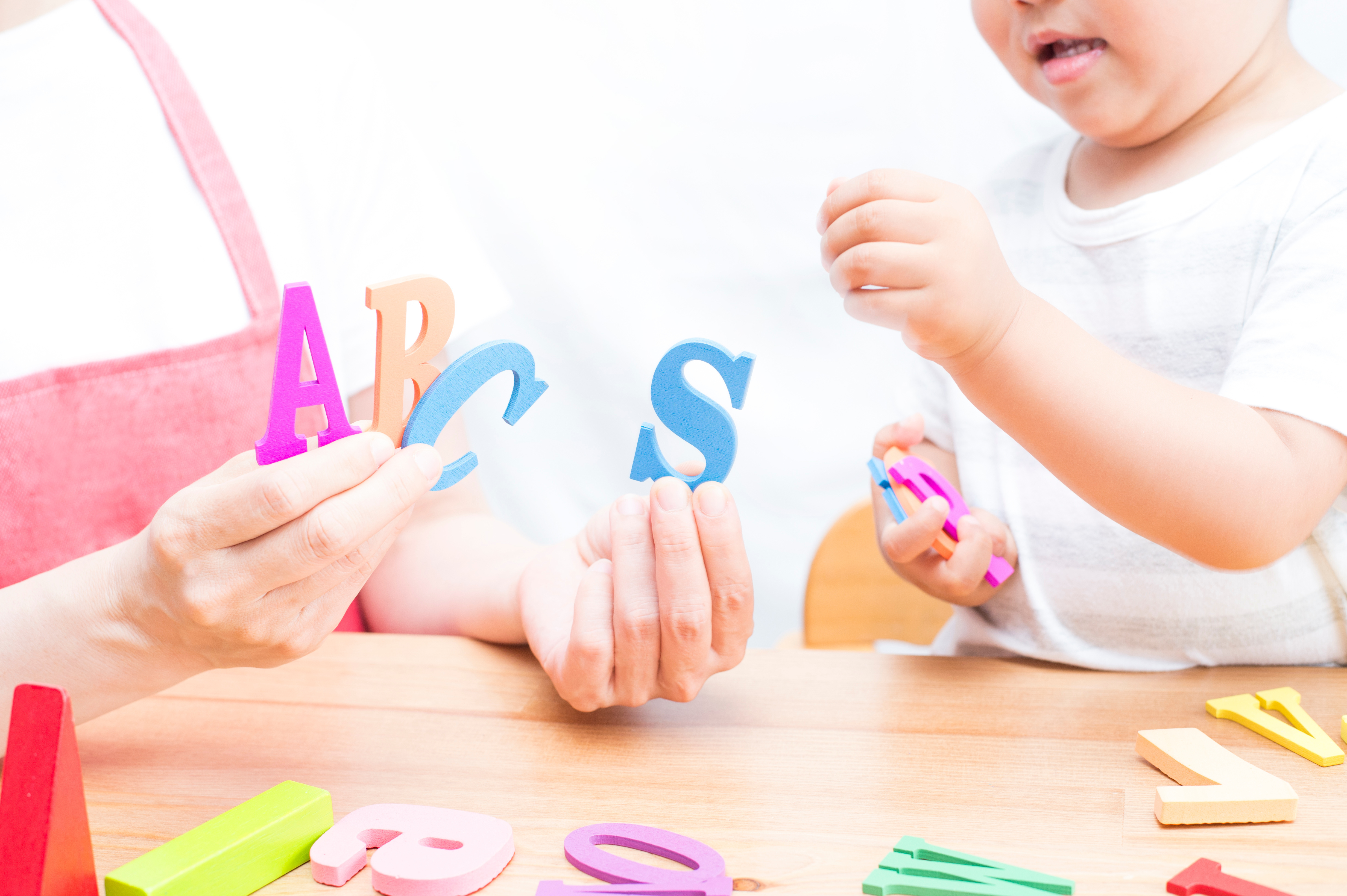 英語を習う子供